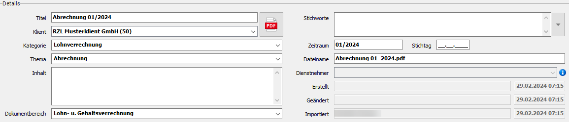 Dokumente aus dem Explorer/MS Office hinzufügen