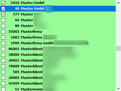 Mehrfachzuordnung Klienten