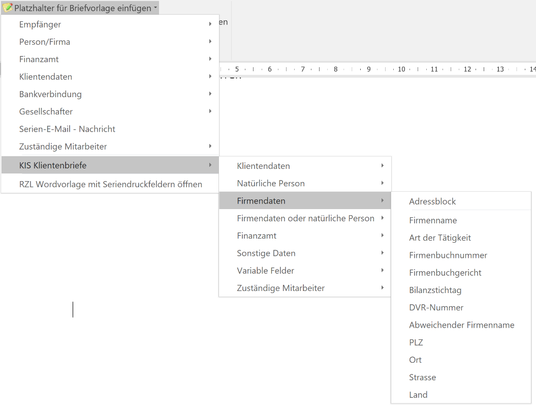 Platzhalter Firmendaten