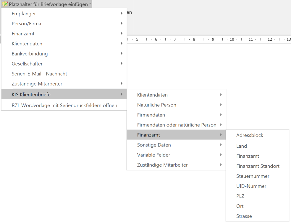 Platzhalter FA-Daten