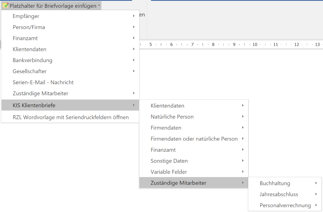 Zuständige Mitarbeiter