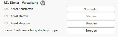 RZL Dienst Verwaltung