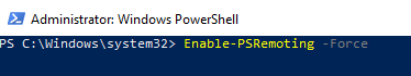 Powershalle - PSRemoting aktivieren