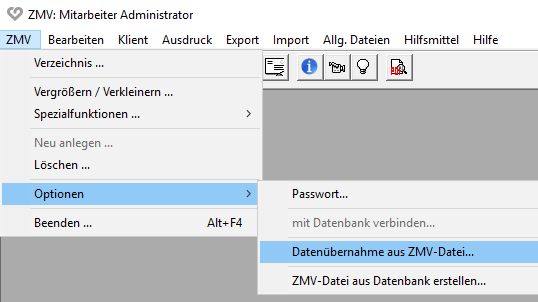 Datenübernahme aus Datei